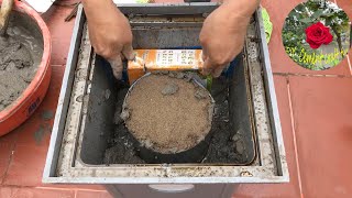 How to make a simple convenient and effective wood stove from cement and plastic barrels [upl. by Rurik]