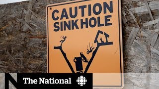 State of emergency evacuations declared as Sechelt BC sinkholes threaten neighbourhood [upl. by Cobbie]