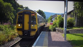 Stations on ‘The Far North Line’  Alness amp Invergordon  26th July 2023 [upl. by Aronoff]