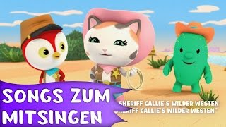 Sheriff Callies Wilder Westen  Intro  Tolle Songs zum Mitsingen  bei DISNEY JUNIOR [upl. by Bud]