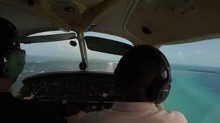 Landing Governors Harbour Airport MYEM Eleuthera [upl. by Schilling469]