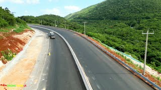 China Engineers Building Major Highways In Manchester Jamaica May Pen to Williamsfield Highway [upl. by Nuahsal]