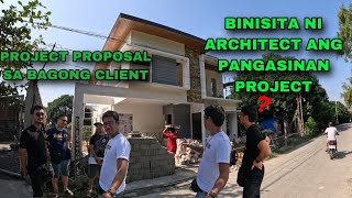 BINISITA NI ARCHITECT ANG PANGASINAN PROJECTNEW PROJECT PROPOSAL SA BAGONG CLIENT SA PANGASINAN [upl. by Atinit421]