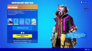 Returning Tonight in Item Shop Graveyard Driftwalker Quest Pack [upl. by Farrar]