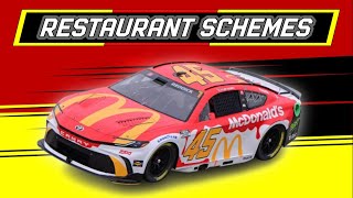 NASCAR Restaurant Paint Schemes [upl. by Aundrea]