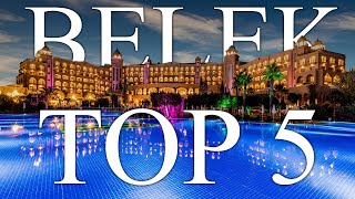 TOP 5 BEST allinclusive family resorts in BELEK Turkey 2023 PRICES REVIEWS INCLUDED [upl. by Eissehc]