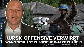 UKRAINEKRIEG Unglaubliche Geländegewinne  Kiews Blitzangriff deckt Russlands Schwächen auf  WELT [upl. by Conner]