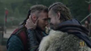 Vikings  Björn And Hvitserk Leaving Kattegat Season 4B Official Scene 4x12 HD [upl. by Swithbart926]