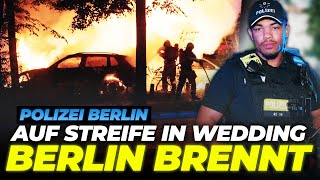 Brandstiftung vor der JVA  Polizei Berlin – Streife Wedding [upl. by Phaih]