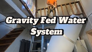 EASY Gravity Fed Water System for Off Grid Living [upl. by Carol]