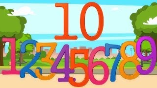 Ten Little Numbers  Learning Videos For Babies  Preschool Rhymes [upl. by Uaeb]