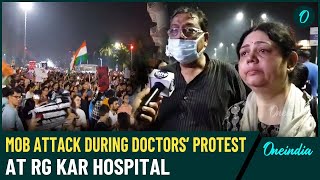 Kolkata Doctor Case Turns Violent Unknown Mob Vandalizes RG Kar Medical College Ground Report [upl. by Fabi]