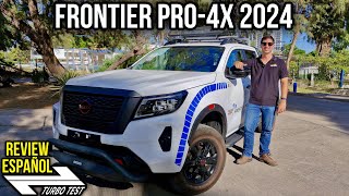 NISSAN FRONTIER PRO 4X 2024  La mejor Pickup para trabajo Reseña  Turbo Test [upl. by Cohlier840]