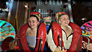 slingshot challenge gone wrong😱💥 Slingshot ride🔥  slingshotchallenge slingshot amusementpark [upl. by Verge683]