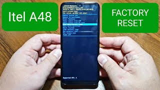 ITEL A48 L6006 factory reset  сброс до заводских настроек [upl. by Eicyaj]