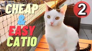 How To Make A Balcony for Cats  Easy And Simple DIY Catio For Cheap  Part 2 [upl. by Mira]