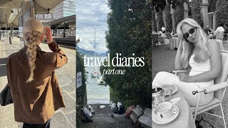 Travel Diaries  Milan Lake Como Courmayeur [upl. by Rockafellow]