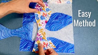 How to Make a Potholder  DIY Wavy Woven Quilted Patchwork [upl. by Emearg]