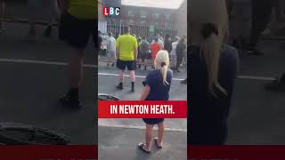 Mum who brought child in pushchair to riot pleads guilty  LBC [upl. by Einafets264]