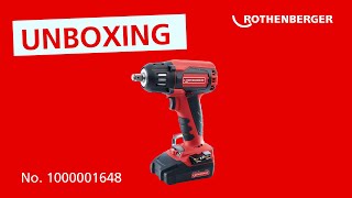 Unboxing cordless impact wrench RO ID400 No 1000001648 [upl. by Gnuh624]