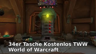 34er Tasche TWW World of Warcraft Kostenlos worldofwarcraft thewarwithin guide [upl. by Nylisoj]