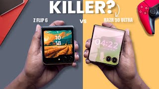 Motorola Razr 50 Ultra vs Galaxy Z Flip 6  FLIP 6 KILLER [upl. by Nyssa854]