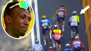 I Cant Believe Biniam Girmay was Able To Do THIS Tour de France 2024 Stage 3 [upl. by Imekawulo587]