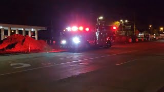 Pleasant Prairie Fire amp Rescue Med amp Engine Responding to MVA [upl. by Godfry]