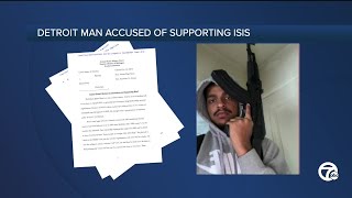 Detroit man allegedly supporting ISIS charged for trying to send group funds [upl. by Tersina988]