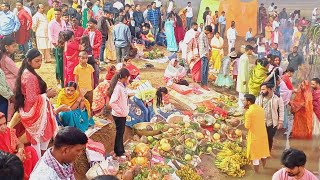 chhath puja song  lahar mare dhire dhire pani ganga ji ke tire  aragh mora lei lihin dj remix son [upl. by Nyluqcaj562]