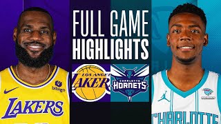 LAKERS at HORNETS  FULL GAME HIGHLIGHTS  February 5 2024 [upl. by Adamsun]