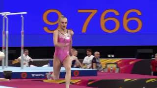 Angelina Melnikova vault Russian Cup 2022 qualifications [upl. by Campbell]