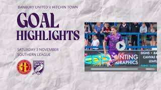 GOAL HIGHLIGHTS  Banbury United v Hitchin Town 31124 [upl. by Ahsinrev]