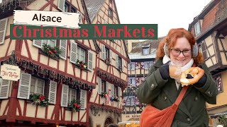 Alsace CHRISTMAS MARKETS  Strasbourg Colmar Kaysersberg and Eguisheim  The Hungry Parisian [upl. by Anerres]