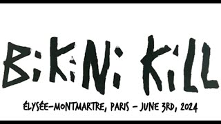 Bikini Kill  ÉlyséeMontmartre Paris  June 3rd 2024 [upl. by Anik]