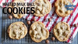 How to Make Malted Milk Ball Cookies [upl. by Malarkey]