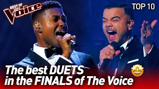 SPECTACULAR DUETS in the Finals of The Voice  TOP 10 [upl. by Levana272]