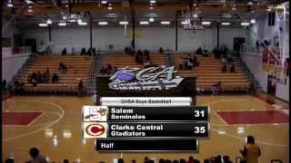 Boys Basketball Salem  Clarke Central [upl. by Herv]