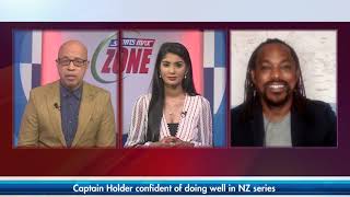 Captain Holder confident of doing well in NZ series  SportsMax Zone [upl. by Giacobo223]