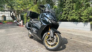 New Yamaha TMax Techmax 560cc  For rent in Pattaya [upl. by Mazel]