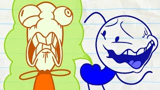 Pencilmate Smells like a Skunk in ODORABLE  Pencilmation Cartoons [upl. by Ardnaed]