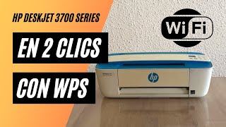 ✅ ¿Cómo configurar WiFi con WPS en HP DeskJet 3700 series  3750  3760  3762  3775 2024 [upl. by Garner]