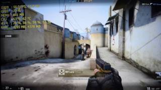 CS GO  Intel HD 520  i7 6500U  8GB  Performance Test [upl. by Zawde]