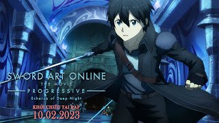 Sword Art Online Progressive Scherzo Of Deep Night trailer  KC 10022023 [upl. by Primalia]