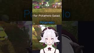 The worst salad flavor ever  NaviraLive2D cutevtuber retrogame shorts [upl. by Ayaros]