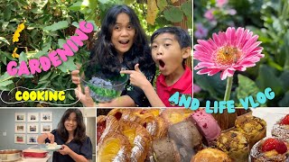 Gardening Cooking and Life Vlog 🌱🍇🌸  Living in Los Angeles [upl. by Trbor]