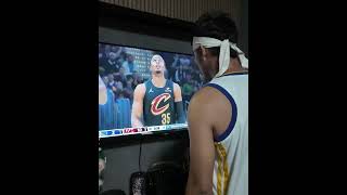 Warriors vs Cavs Race to 15 pts Reaction Video nba patriciobosspaldo [upl. by Etessil]