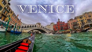 4K Venice gondola ride  is it overrated We loved it 😀 [upl. by Annat519]