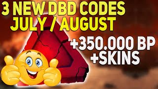 DBD Codes July August 2024 Dead by Daylight Free Bloodpoints Redeem Code Free Skins hats [upl. by Oderfliw315]