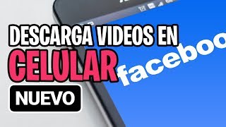 COMO DESCARGAR VIDEOS DE FACEBOOK EN TU CELULAR SIN PROGRAMAS 🎬 [upl. by Aihceyt160]